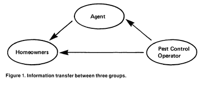 Information transfer between groups