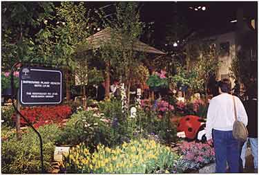 Scene from the 2001 Philadelphia Flower Show.