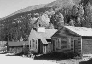 St. Elmo town hall, built in the 1880s.