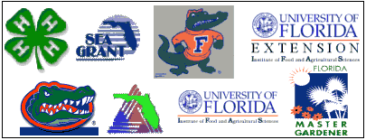 Logos that may be included on a program announcement.