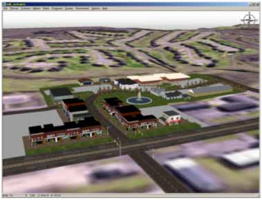 The 3D Model of Altoona's New City Center