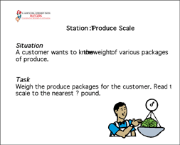 Sample Participant Instruction
Card