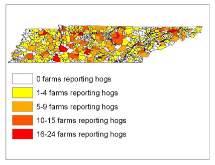 Identifying Agriculture And Forestry Educational Needs Using Spatial Analysis Techniques