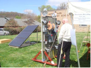 Grid-Tied Photovoltaic Display