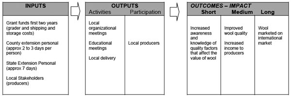 Wool Marketing Logic Model