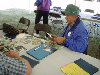 An Individual Looks Over the
Full Set of <I>Forest Story Cards</I>, Picks Three Cards That Best
Answer Each Question, and Then Explains His Selection