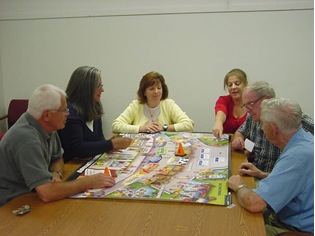 A Conversation Map Session Being
Conducted by the FCHS Educator