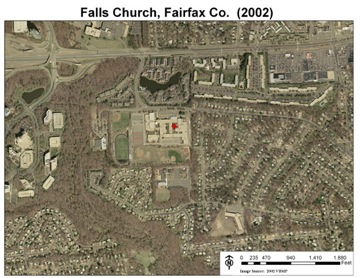 Falls Church High School (2002)
and the Surrounding Neighborhood