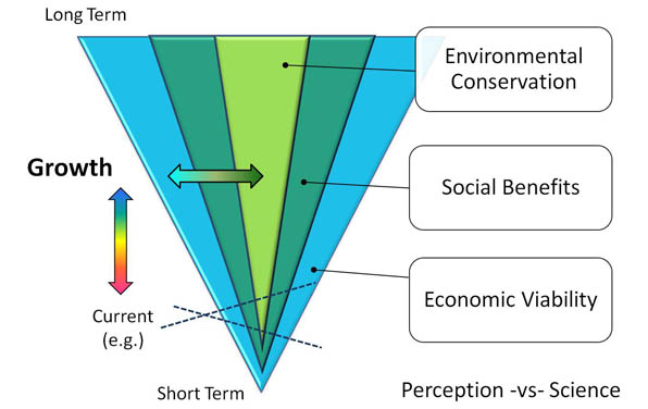 Conceptual Representation of Sustainable Aquaculture