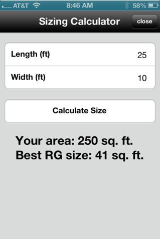 Rain Garden Sizing Via Measurement (a), and Mapping (b)