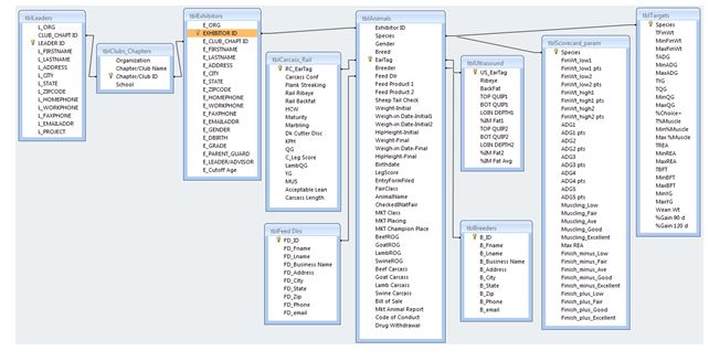 Table Relationships View in MS Access