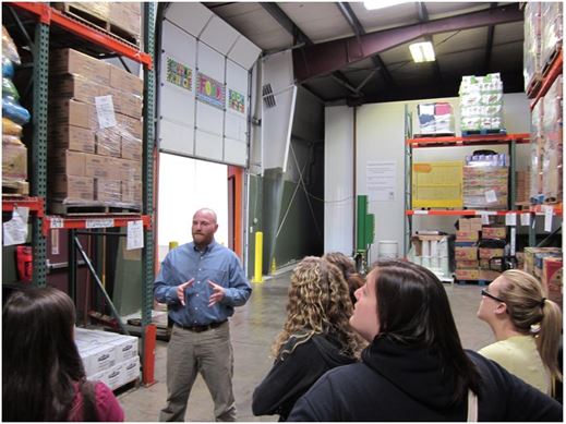Summer Class Visit to a Regional Food Share Distribution Site