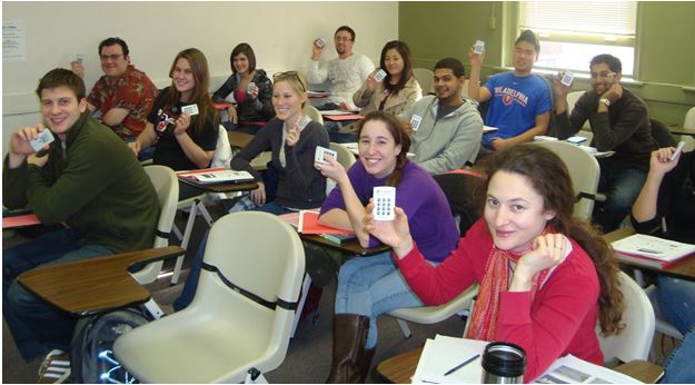 Agriculture and Horticulture Students Enjoy Anonymous Feedback Through Wireless Audience Response Devices (ARS)